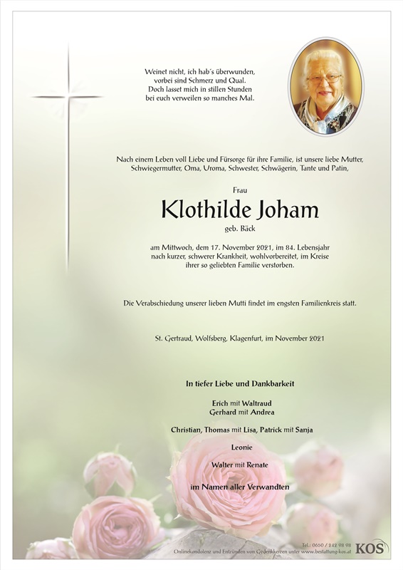 Klothilde Joham